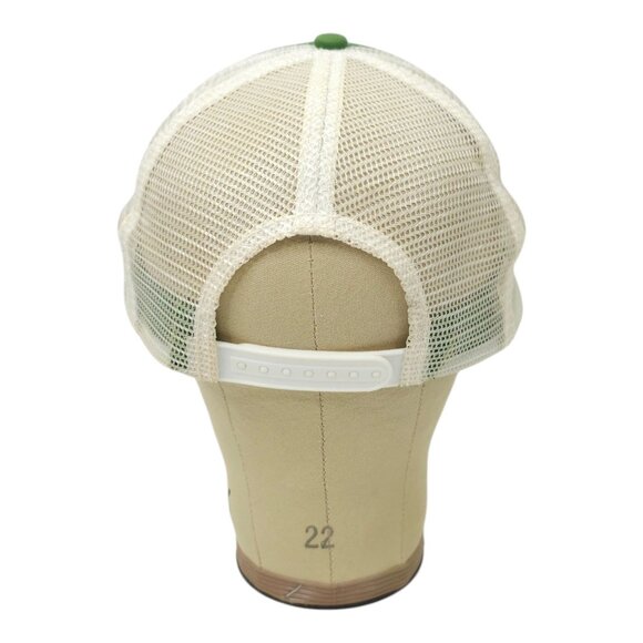 John Deere Mesh Back Snapback Cap Trucker Hat Foam Panel Visor Tractor Baseball - Picture 4 of 14